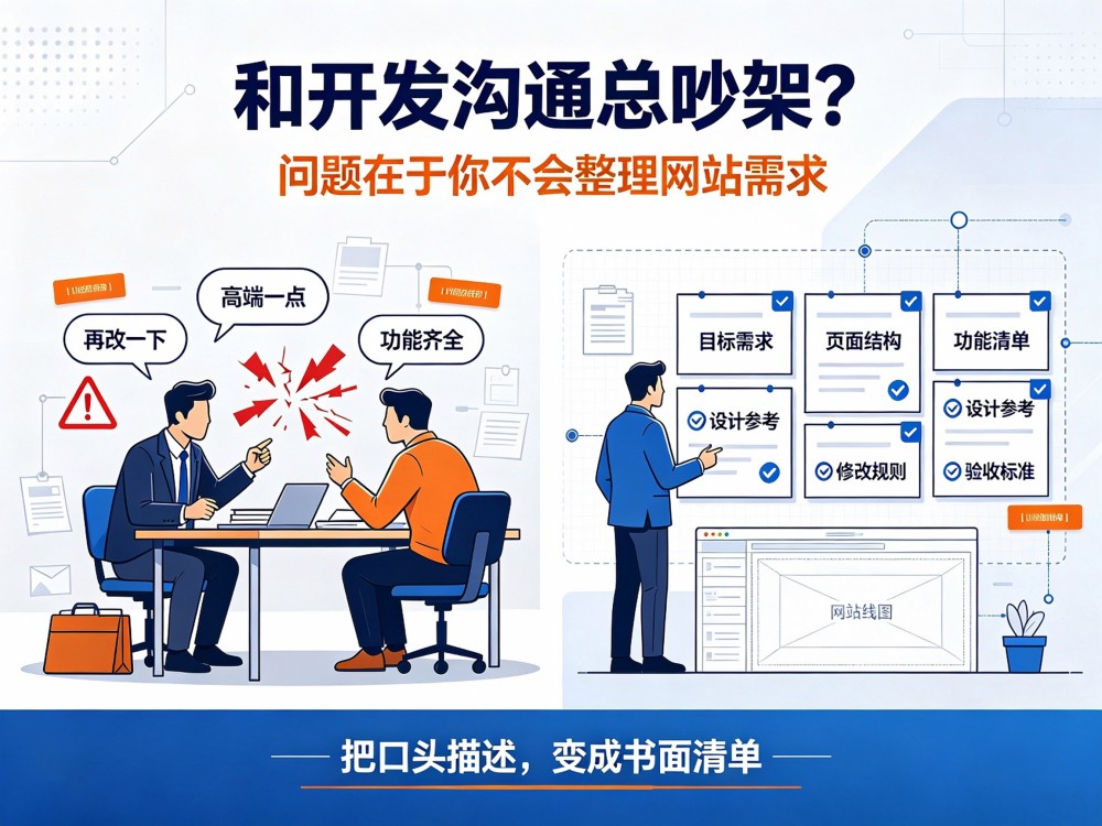 和开发沟通总吵架？问题在于你不会整理网站需求.jpg